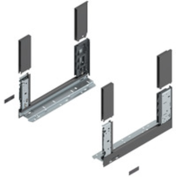 Blum Legrabox Drawer Side - 'C' Height (177.5mm) - (Glass Not Included - Left & Right handed