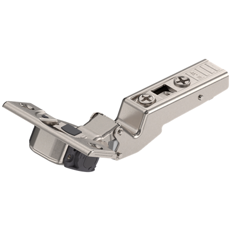 Blum Clip Top Hinge III inc Blumotion - -45° - Screw-on Boss - Overlay - Sprung - Nickel Plate