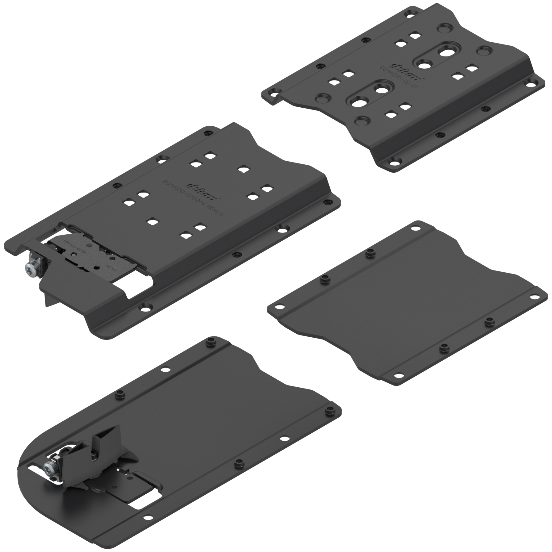 Blum Revego 3 UNO - Pocket Connector Set For Worktop-Mounted - Right Hand 