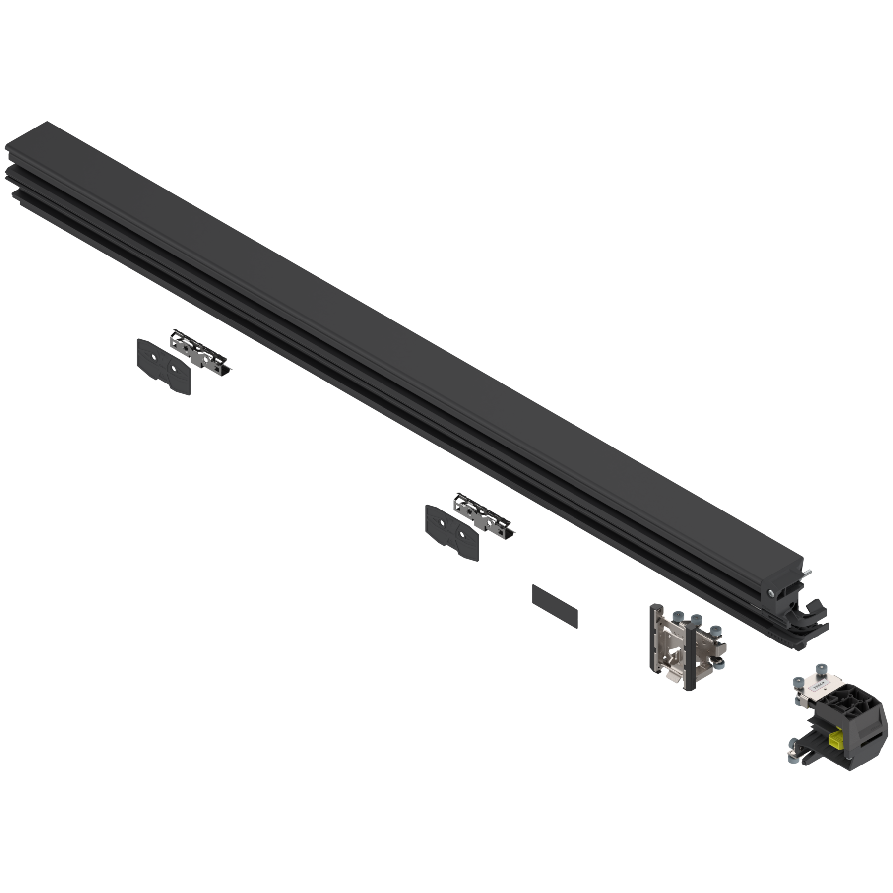 Blum Revego Duo Track Set for Internal Width within the 1350mm Application