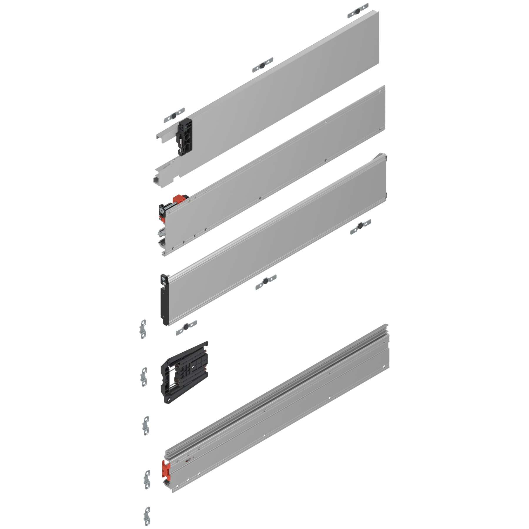 Blum Revego duo Pocket Profile Set - NL 450mm