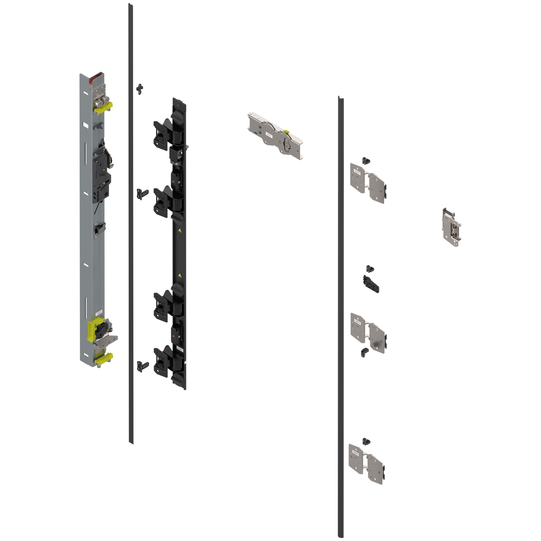 Blum Revego Pocket System - Duo - Hinge Bracket Set - For Pocket Height -1142–1356 mm - Left Hand