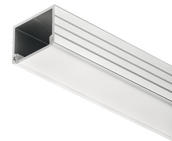 Aluminium Profile, for Flexible Strip Lights, Loox 2191