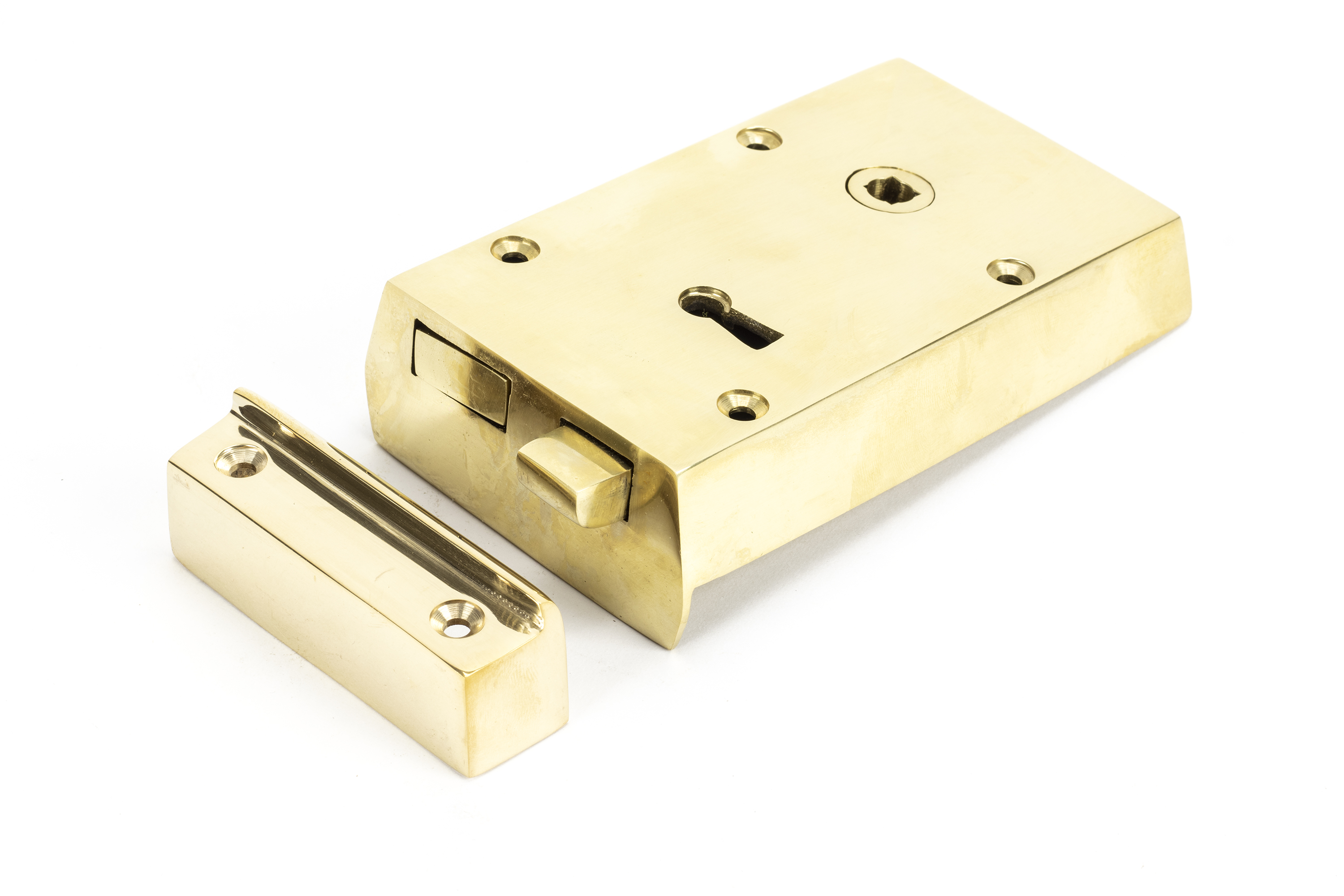 Single Lever Rim Lock Rim Lock - Small - Right Hand - SWS Hardware