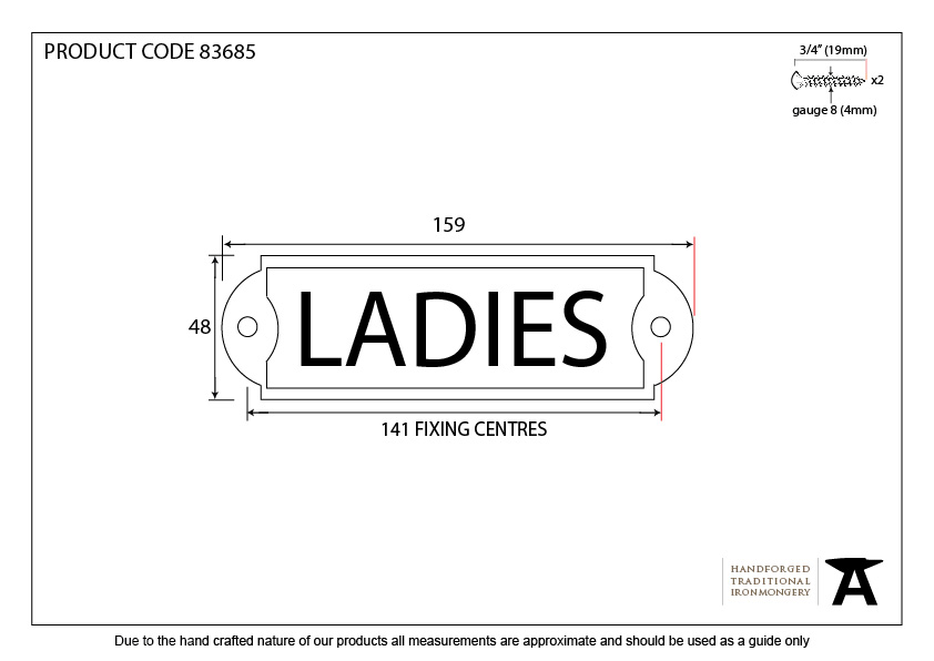 Ladies Sign