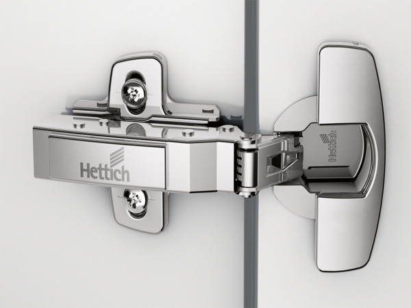 Hettich 110° Sensys 8645i Clip On Inset Hinge inc Integrated Silent System