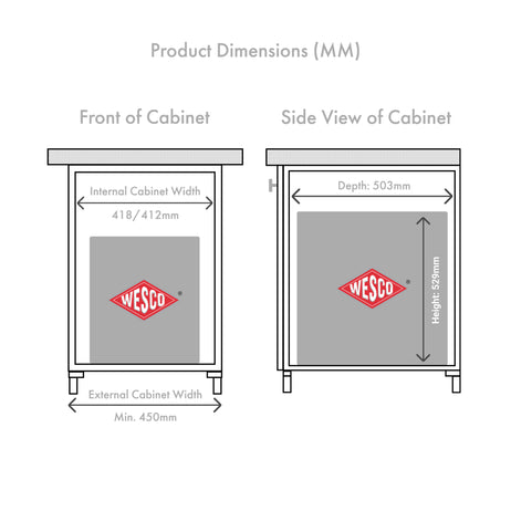 Pullboy Z Waste Bin - to suit Blum Tandembox - 450mm - 58L (2 X 29L)