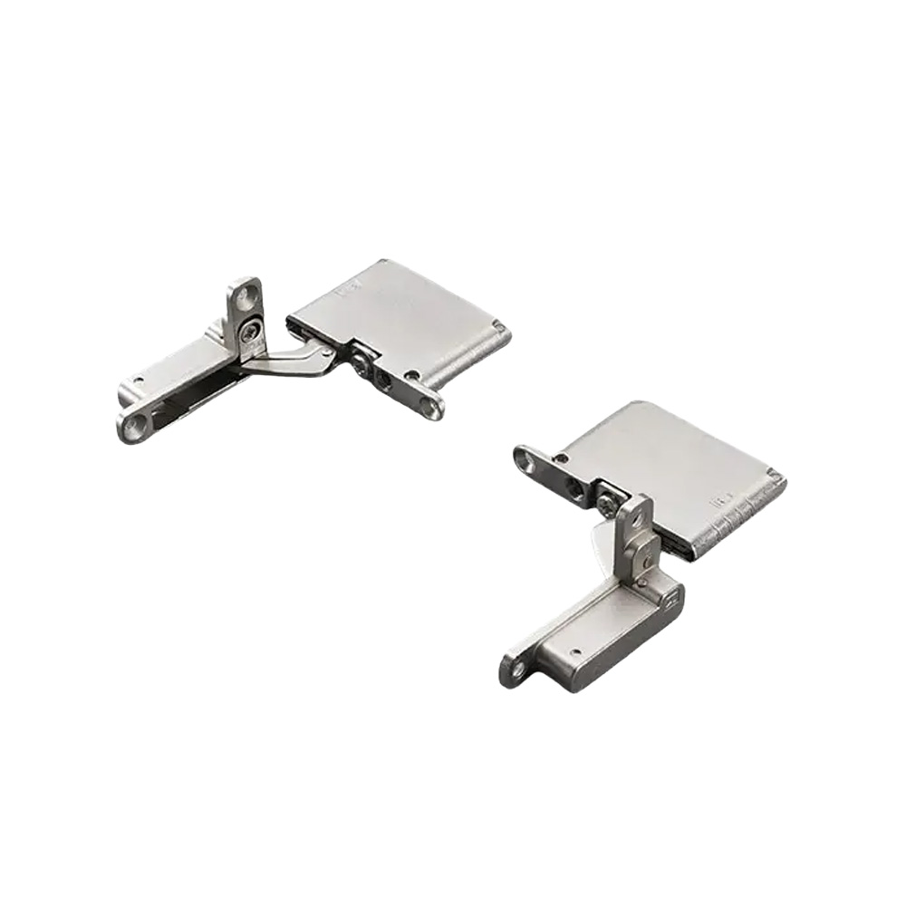 Salice Air Push to Open Concealed 105° Hinge - Set for 1 Door - Titanium Finish