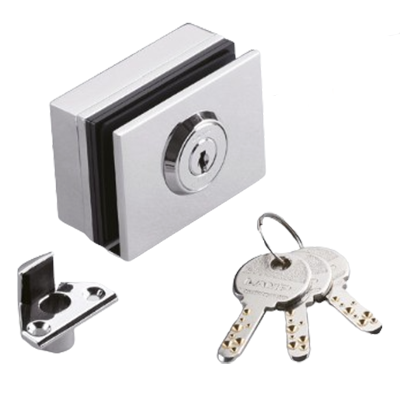 Glass Door Lock Will Suit 6 - 8mm Glass, Random Keyed