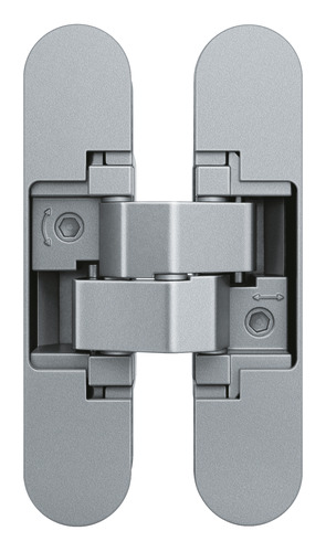 ANSELMI 3D Concealed Hinge - 110 x 24mm - 40kg