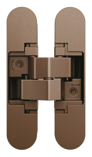 ANSELMI 3D Concealed Hinge/Reduced Hinge Frame - 110 x 24mm - 60Kg