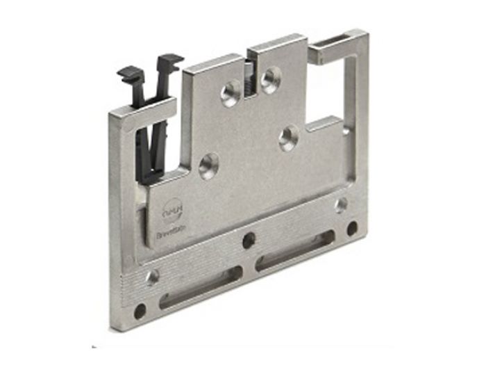 Slim Cabinet Hanger, No Holes in Cabinet to Adjust - Each