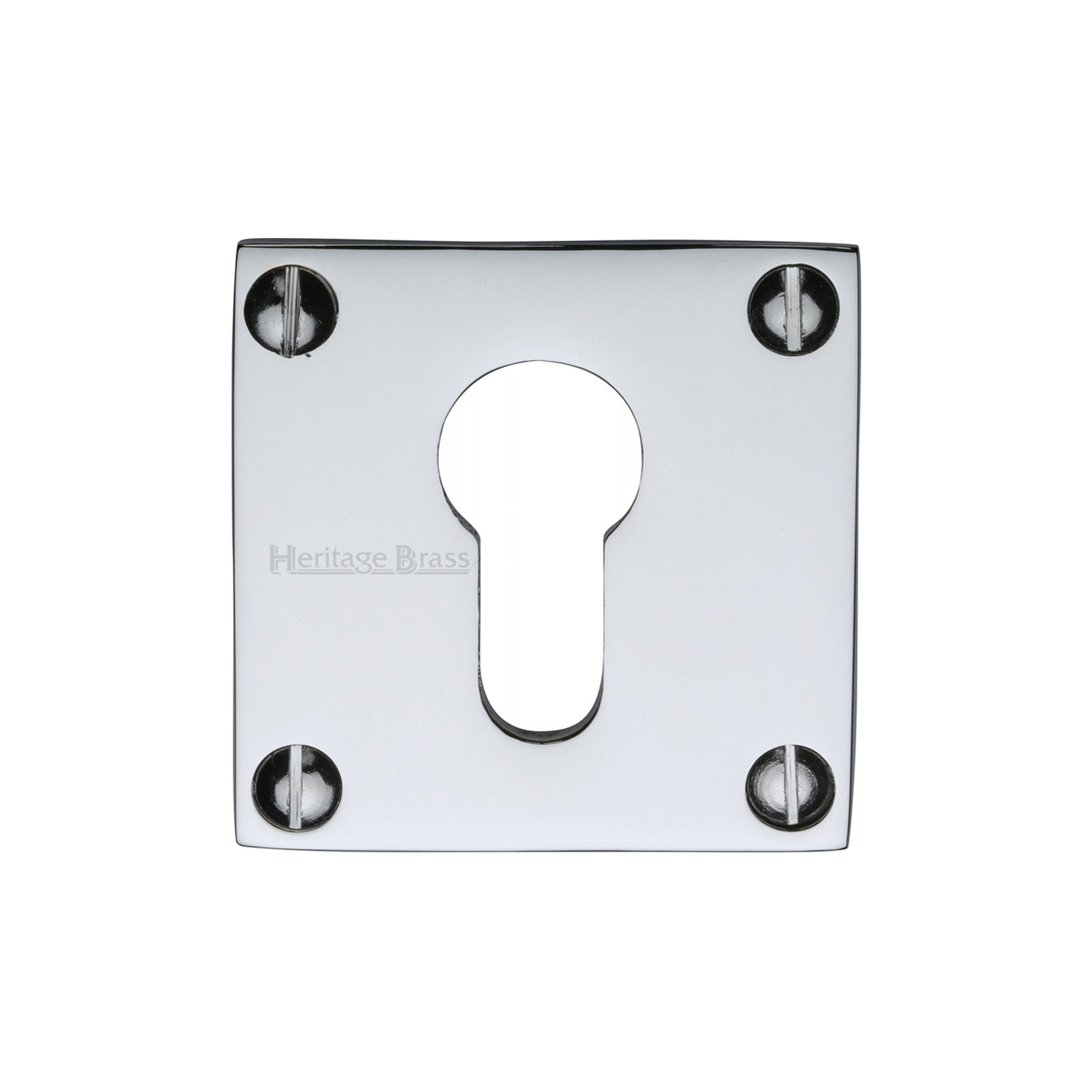 Heritage Brass Euro Profile Cylinder Escutcheon