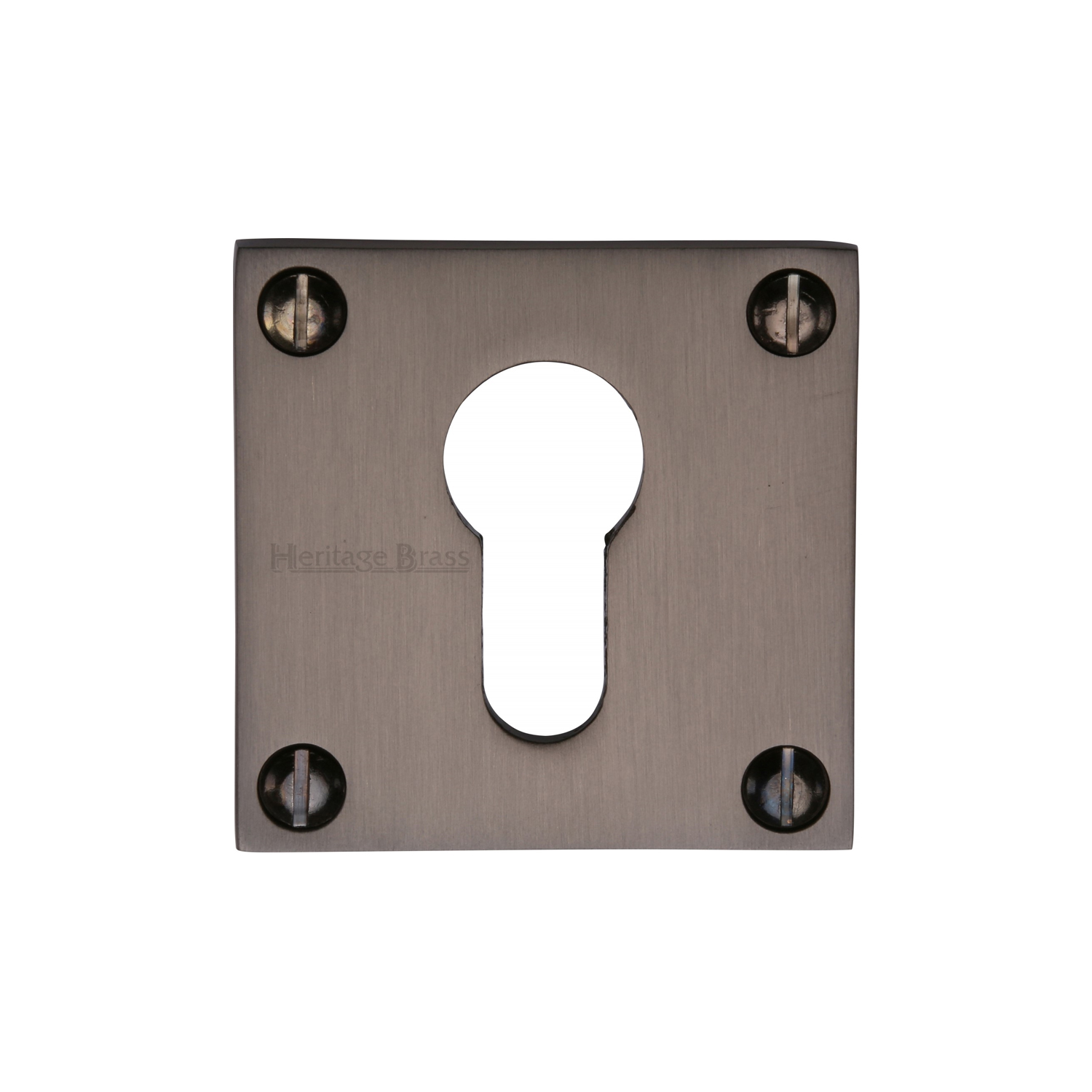 Heritage Brass Euro Profile Cylinder Escutcheon