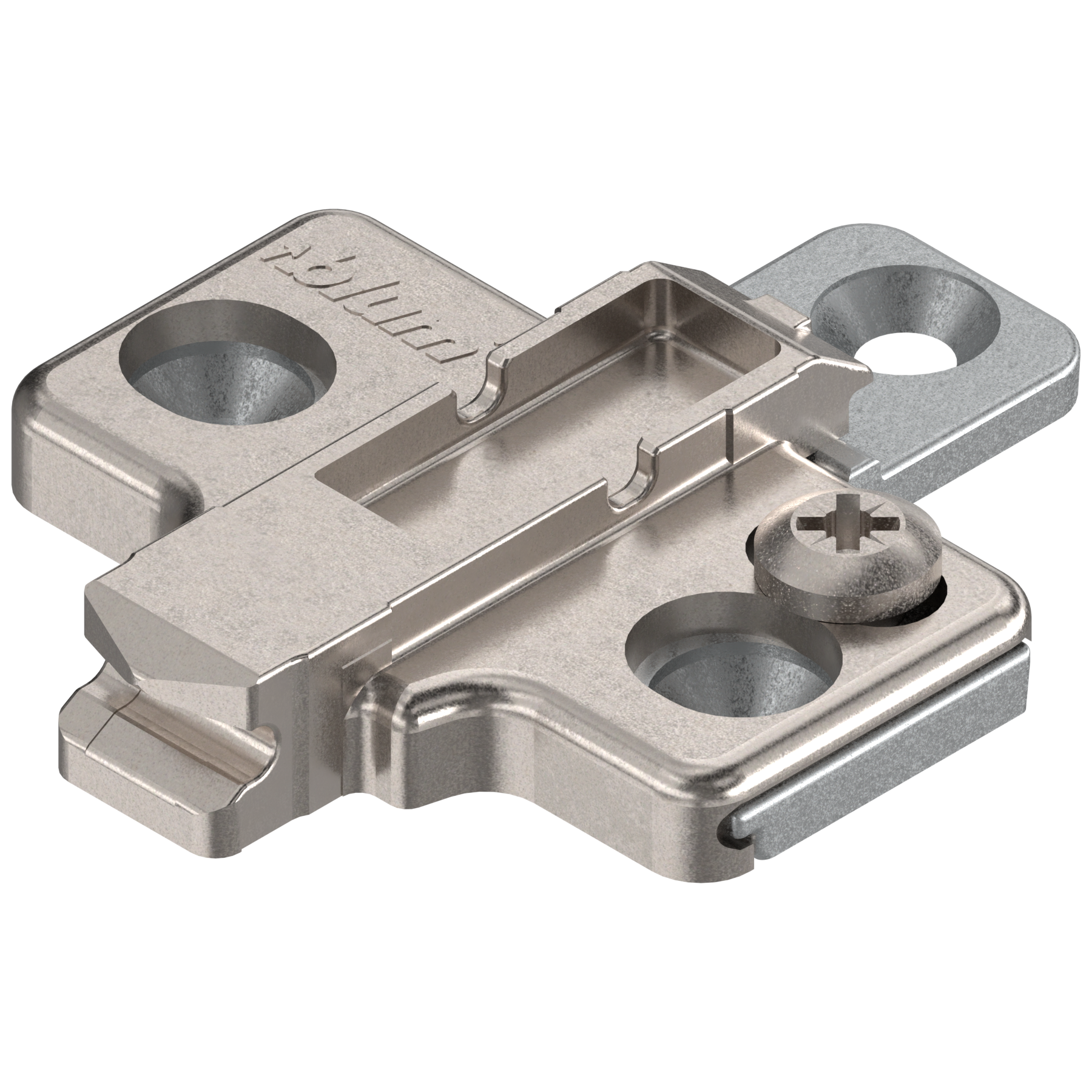 Clip Top Cruciform Adjustable Mounting Plate - 9mm 