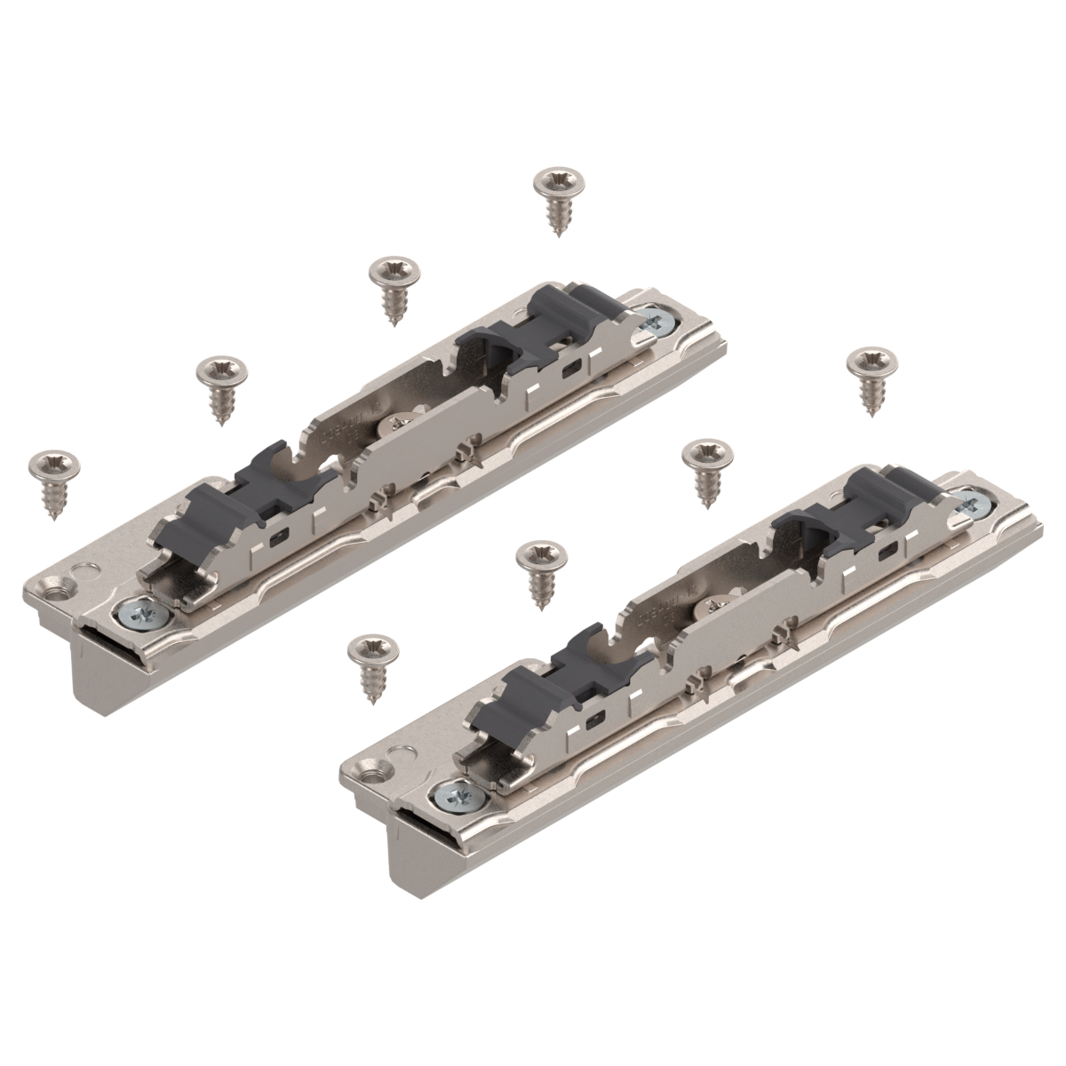 Blum Aventos Front Fixing Brackets - Suitable for HS Lift Systems - For Narrow Aluminium Frames