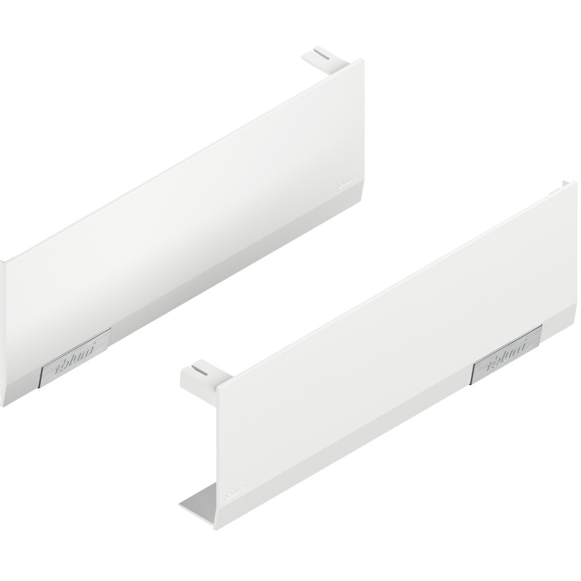 Blum Aventos Top Cover Cap Set - Suitable for HL/HF/HS Lift Systems - Silk White
