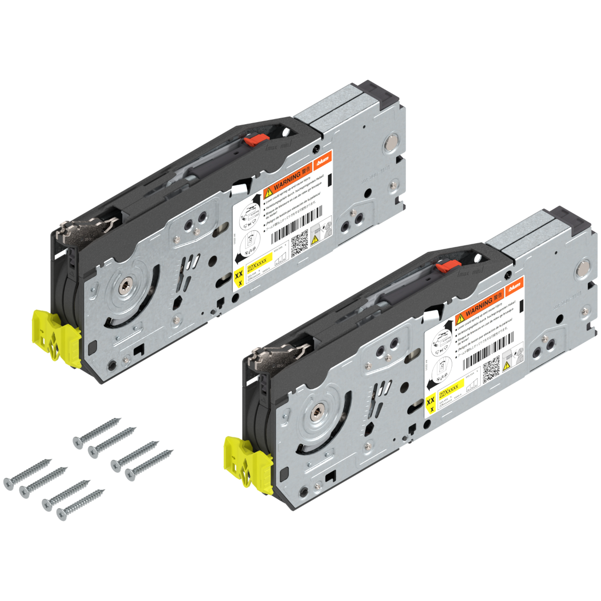 Blum Aventos HF Top Lift Mechanism - Servo-Drive Compatible - Power Factor 2700-13500