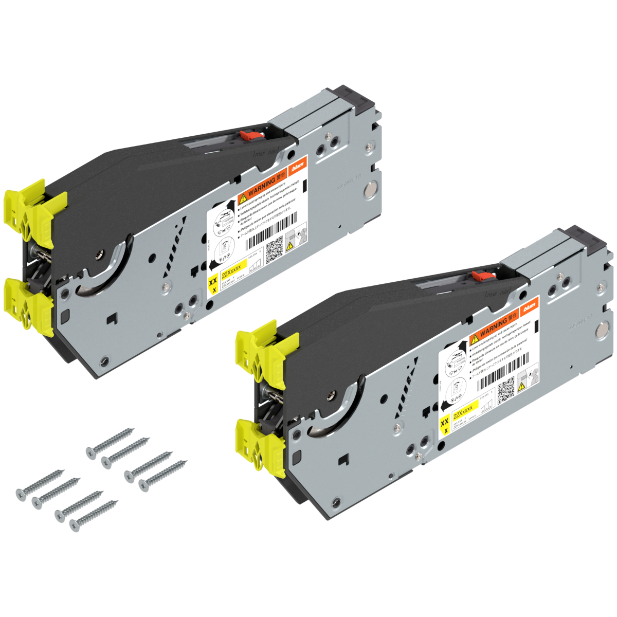 Blum Aventos HS Top Lift Mechanism Set - Servo-Drive Compatible - Cabinet Height 480-660mm