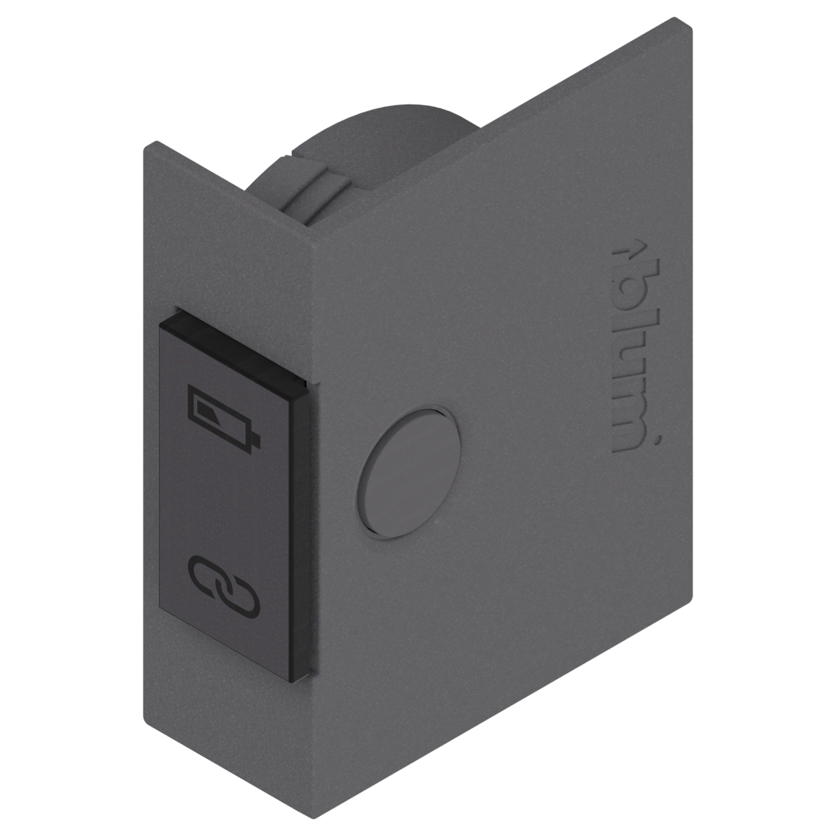 Blum Aventos HK Top Servo-Drive Switch - Deep Grey
