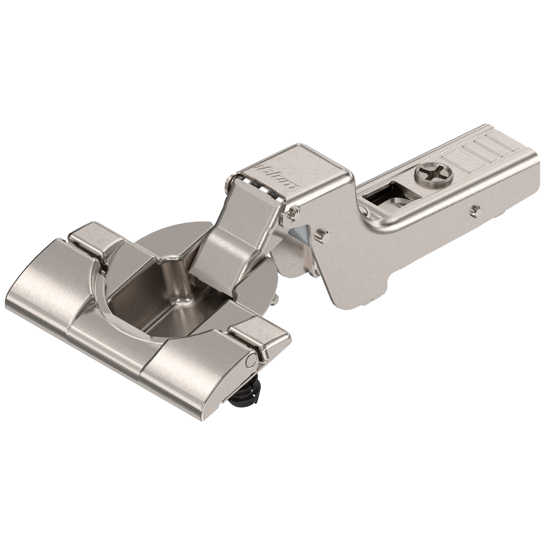 Blum Clip Top Hinge - 110°  Inset  Unsprung - Nickel