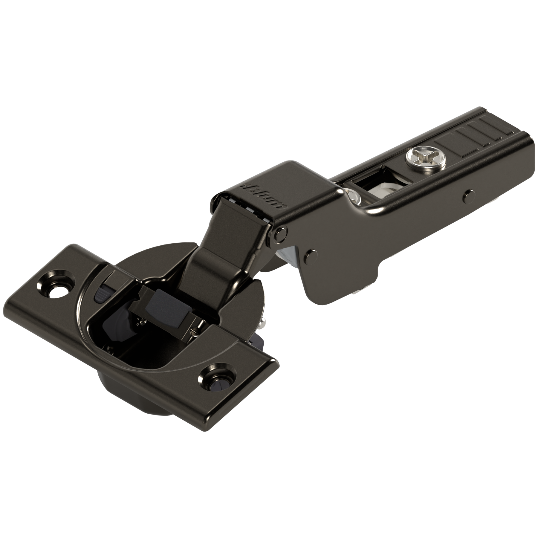Blum Clip Top Hinge - 110° Half Overlay BLUMOTION Sprung - Onyx Black