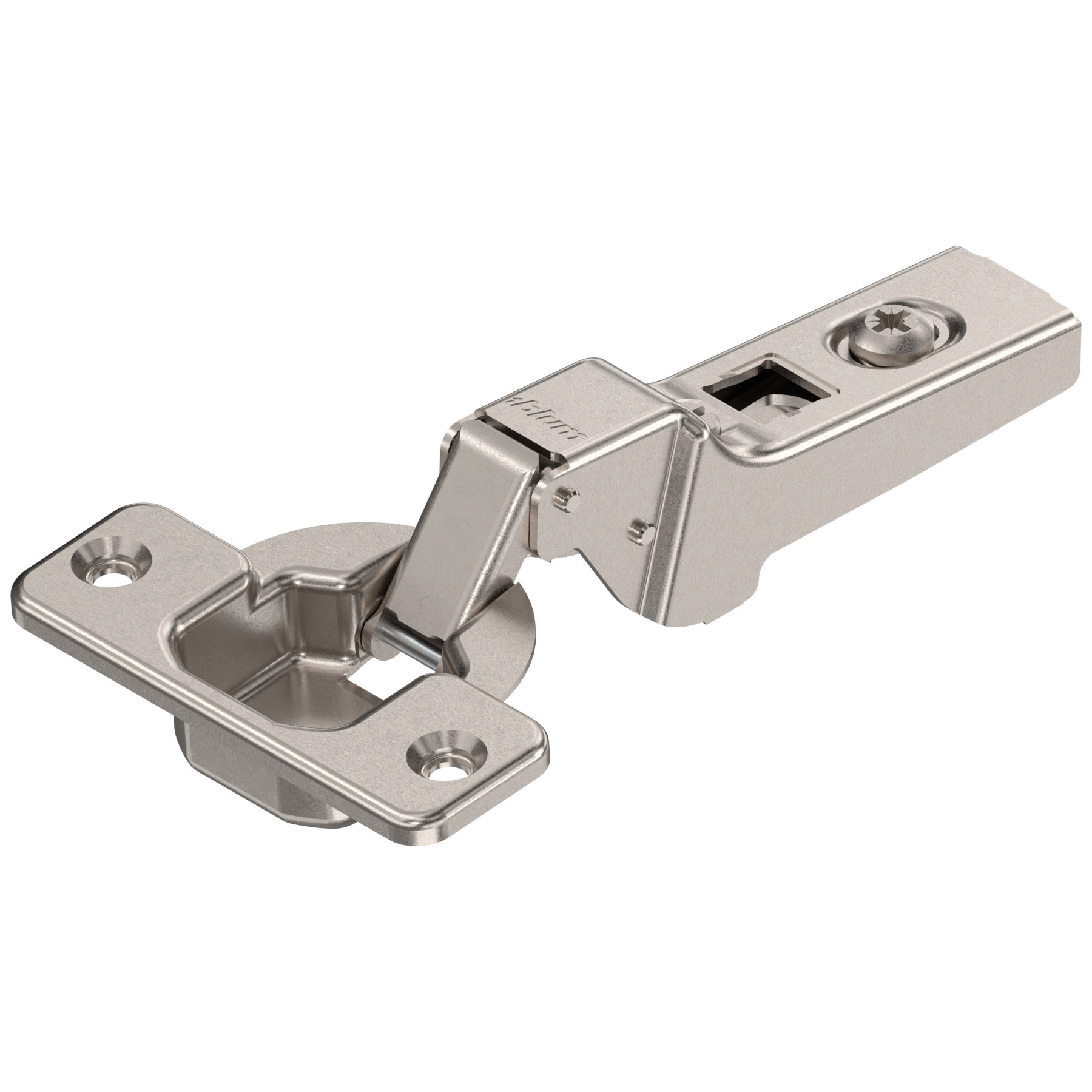 Blum Clip Top Hinge - 100° Half Overlay Sprung - Nickel