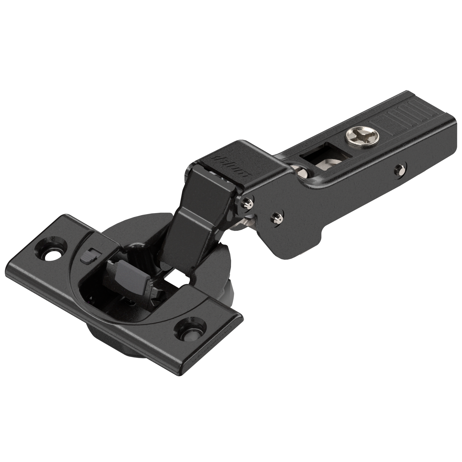 Blum Clip Top Hinge - 110° Special Overlay BLUMOTION Sprung - Onyx Black