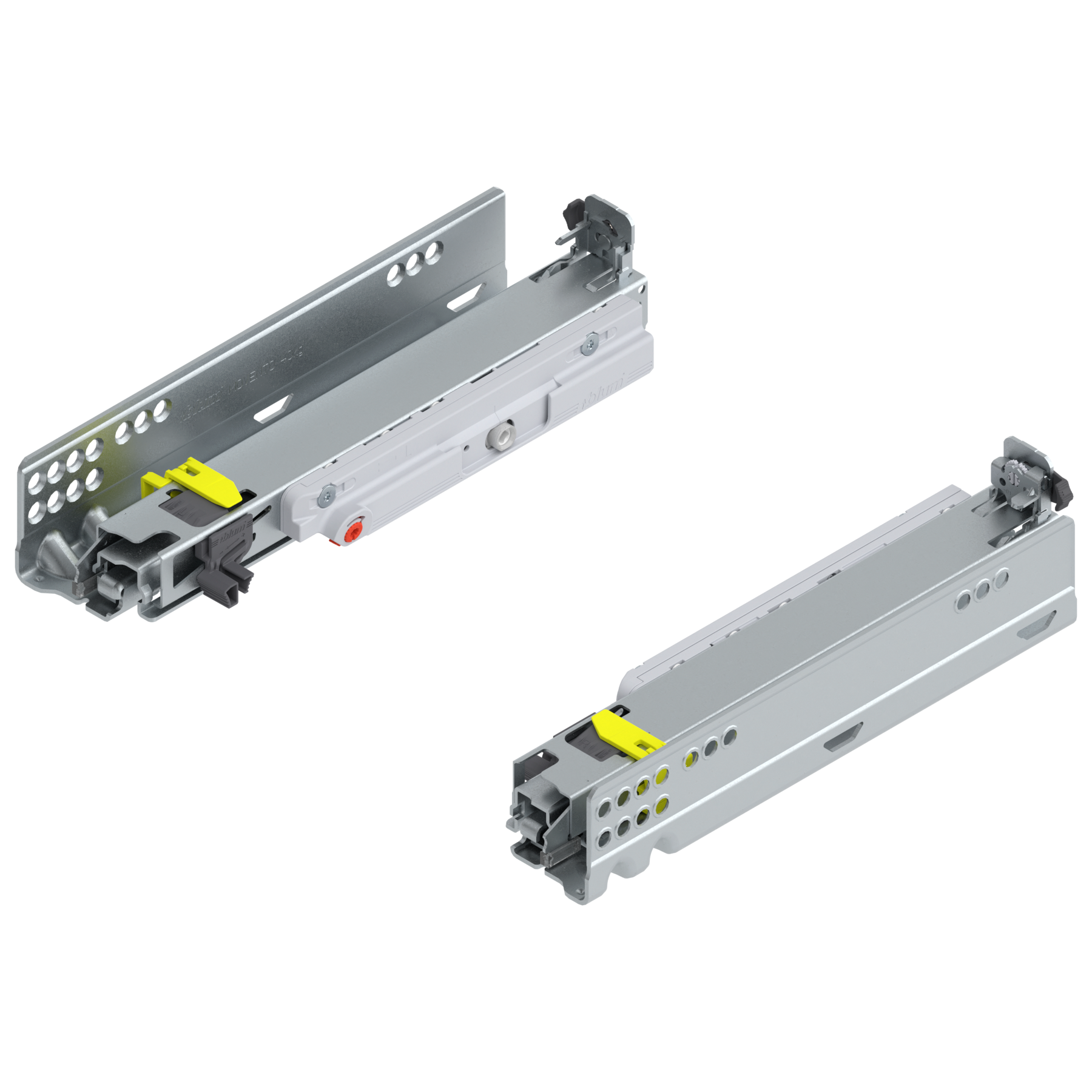 Blum Movento Runner - Side Mount Full Extension Tip-On - 40KG