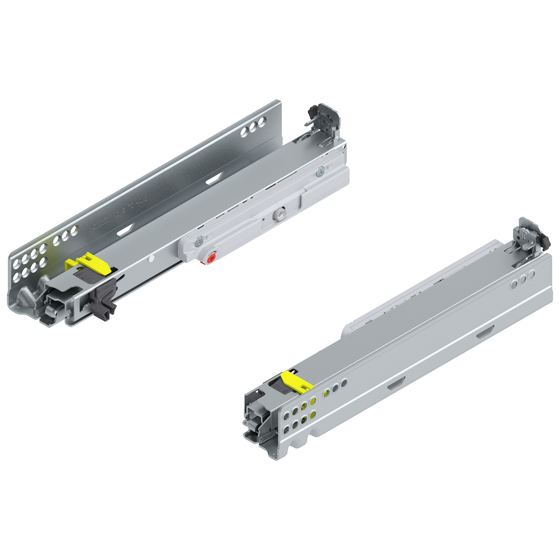 Blum Movento Runner - Side Mount Full Extension Tip-On - 40KG