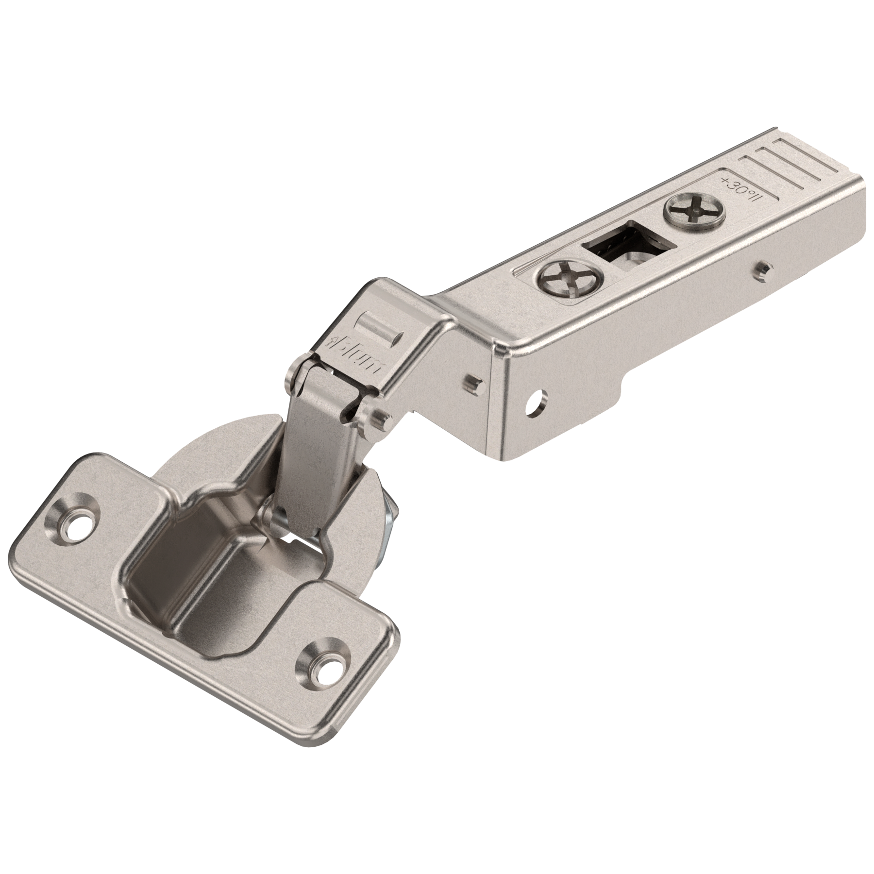 Blum Clip Top Hinge - 30° Overlay Sprung - Nickel 