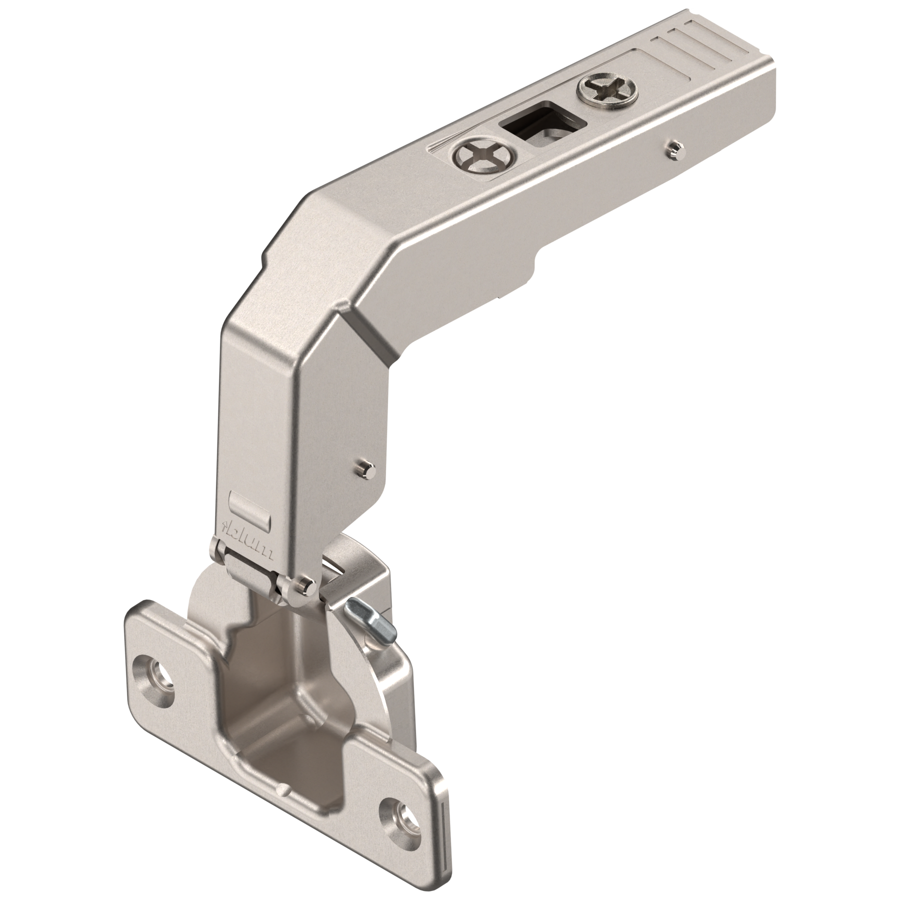 Blum Clip Top Hinge - 95° Blind Corner Inset  Sprung - Nickel 
