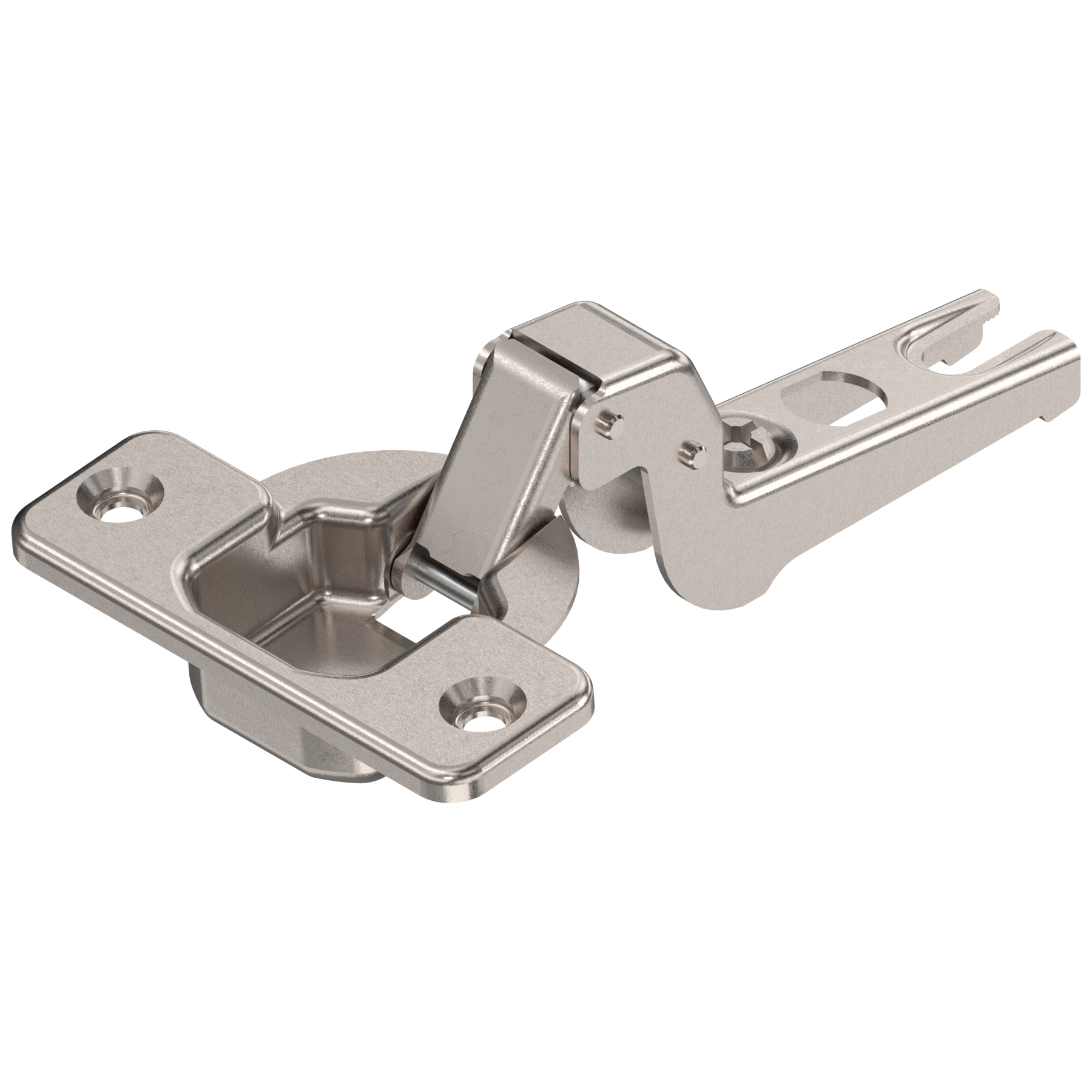 Modul 100° Hinge Screw-on Boss for Inset Application - Sprung