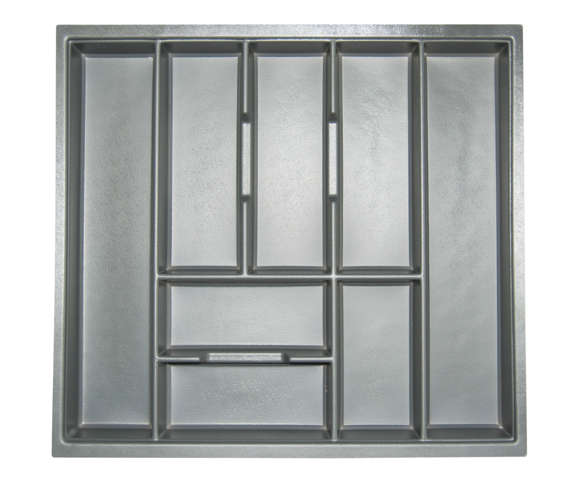 Blum Tandembox Cutlery Tray Insert - Metallic Silver - 500mm Depth