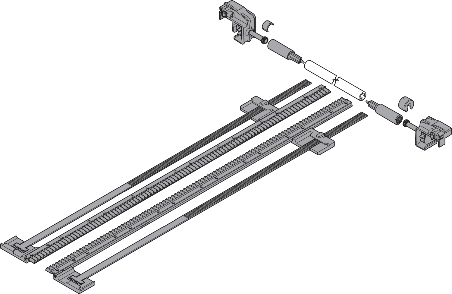 Blum Tandem Runner -  Side Stabilisation for Extra Wide Drawers