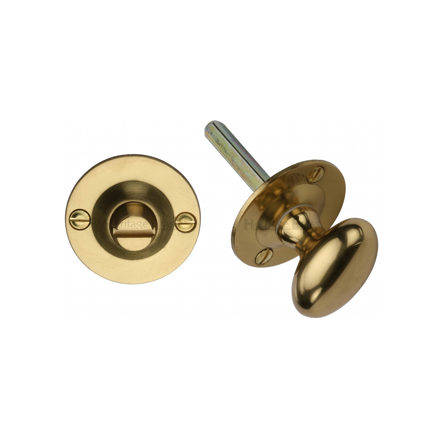 Heritage Brass Oval turn with release