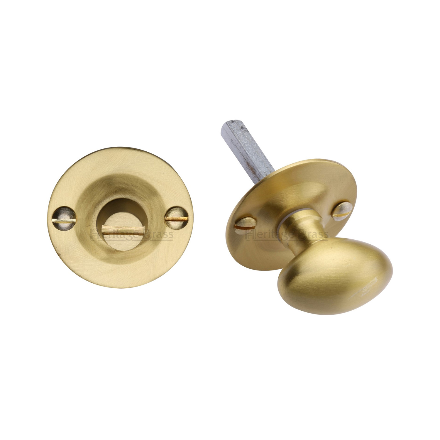Heritage Brass Oval turn with release