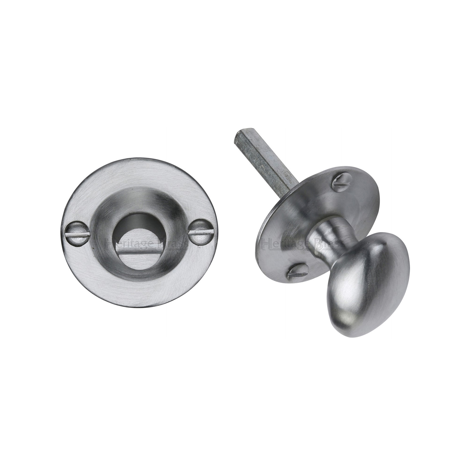 Heritage Brass Oval turn with release