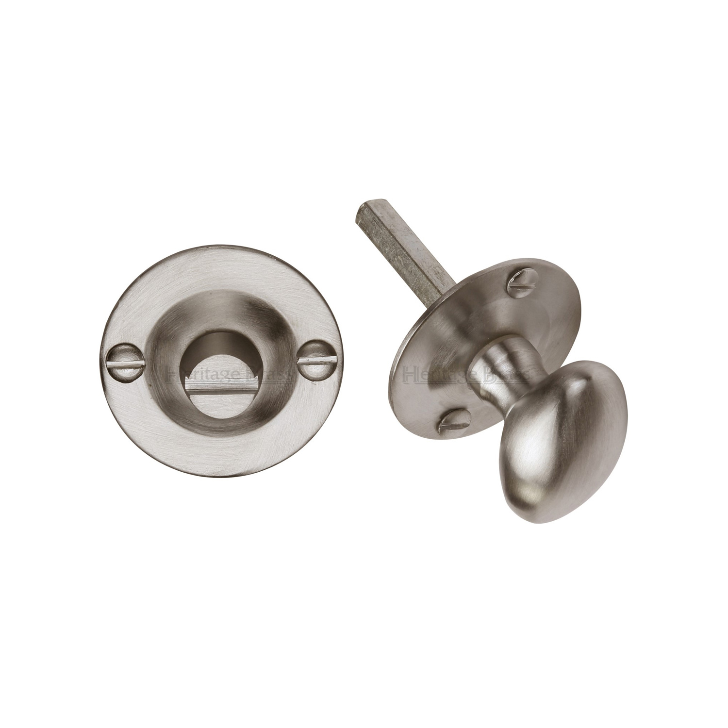Heritage Brass Oval turn with release