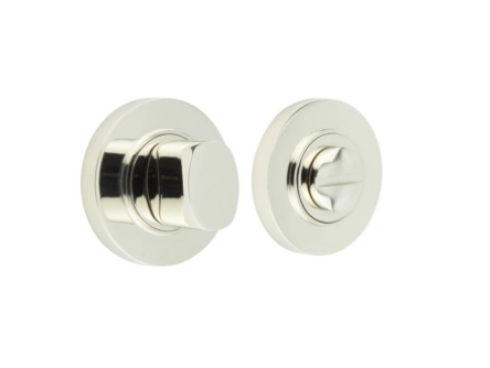 Burlington Inner 3 - Bathroom Turn & Release on Plain Rose - 5mm Spindle