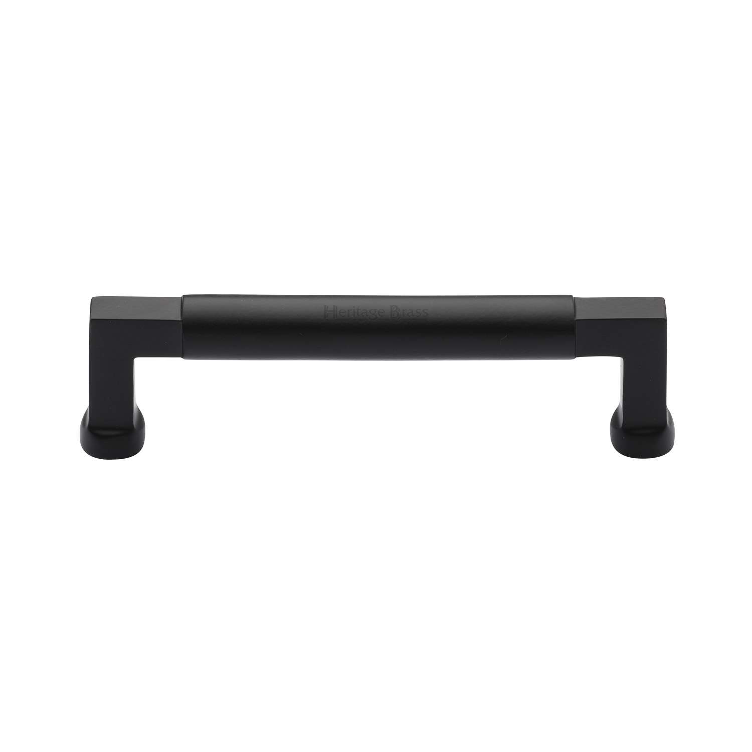 Heritage Brass Cabinet Pull Bauhaus Design 128mm c/c