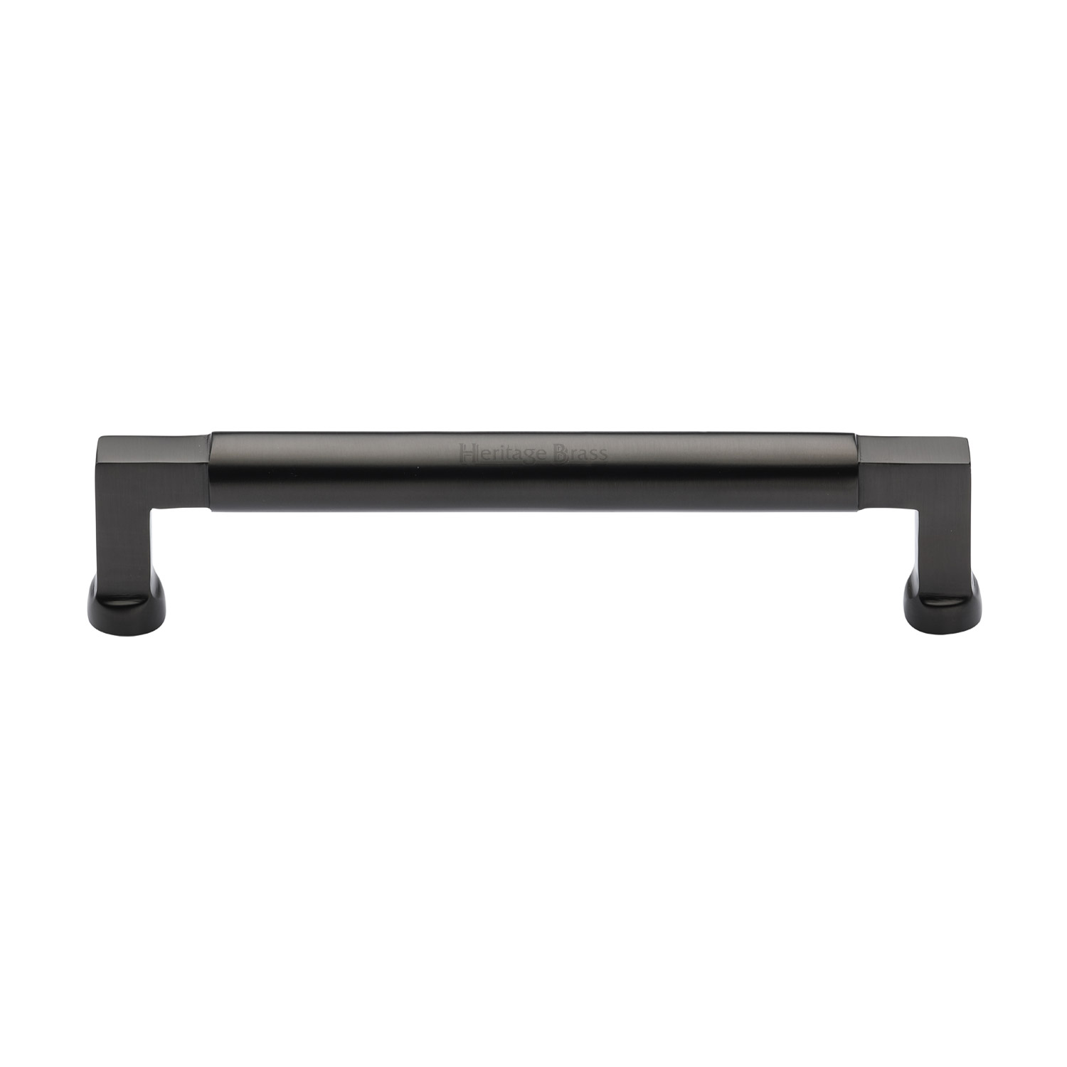 Heritage Brass Cabinet Pull Bauhaus Design 160mm c/c