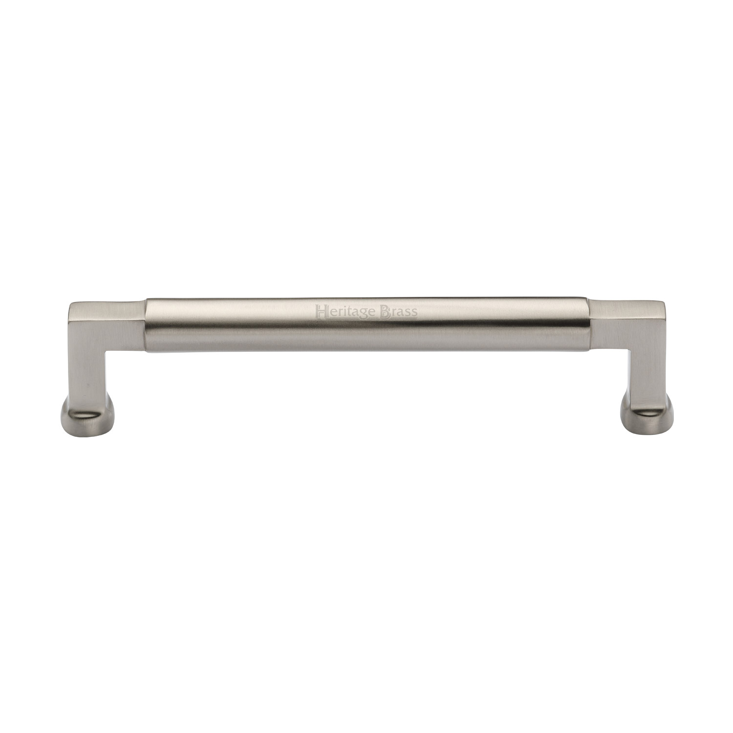 Heritage Brass Cabinet Pull Bauhaus Design 160mm c/c