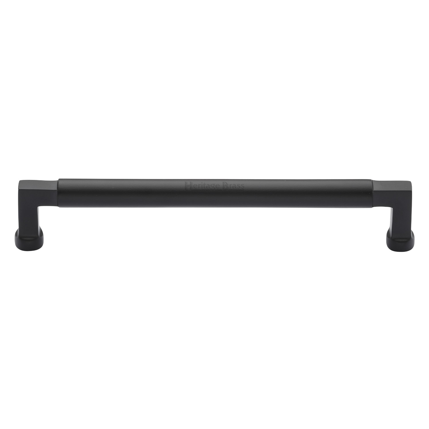 Heritage Brass Cabinet Pull Bauhaus Design 203mm c/c