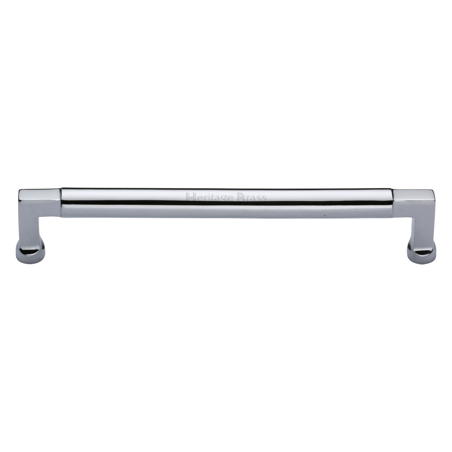 Heritage Brass Cabinet Pull Bauhaus Design 203mm c/c