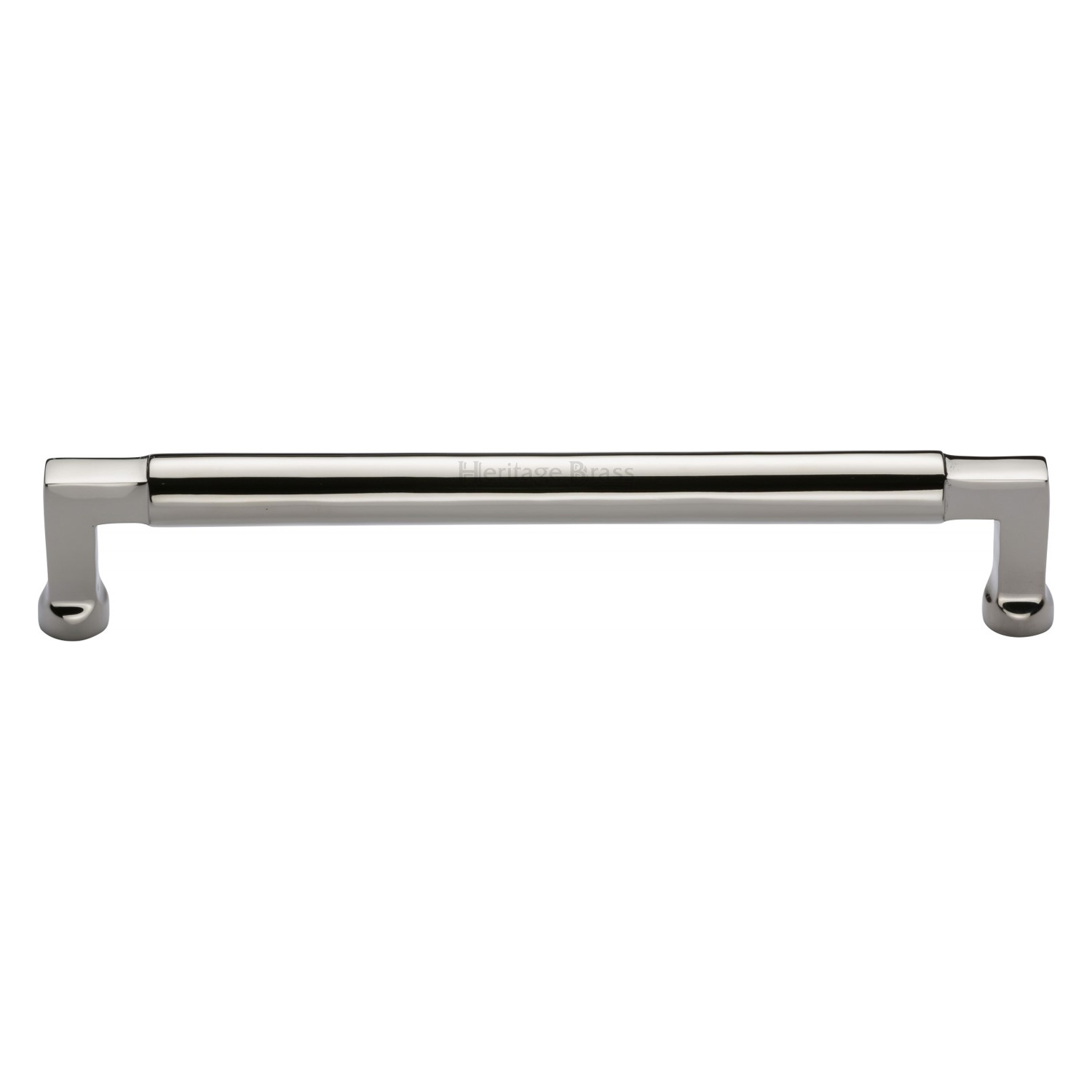 Heritage Brass Cabinet Pull Bauhaus Design 203mm c/c