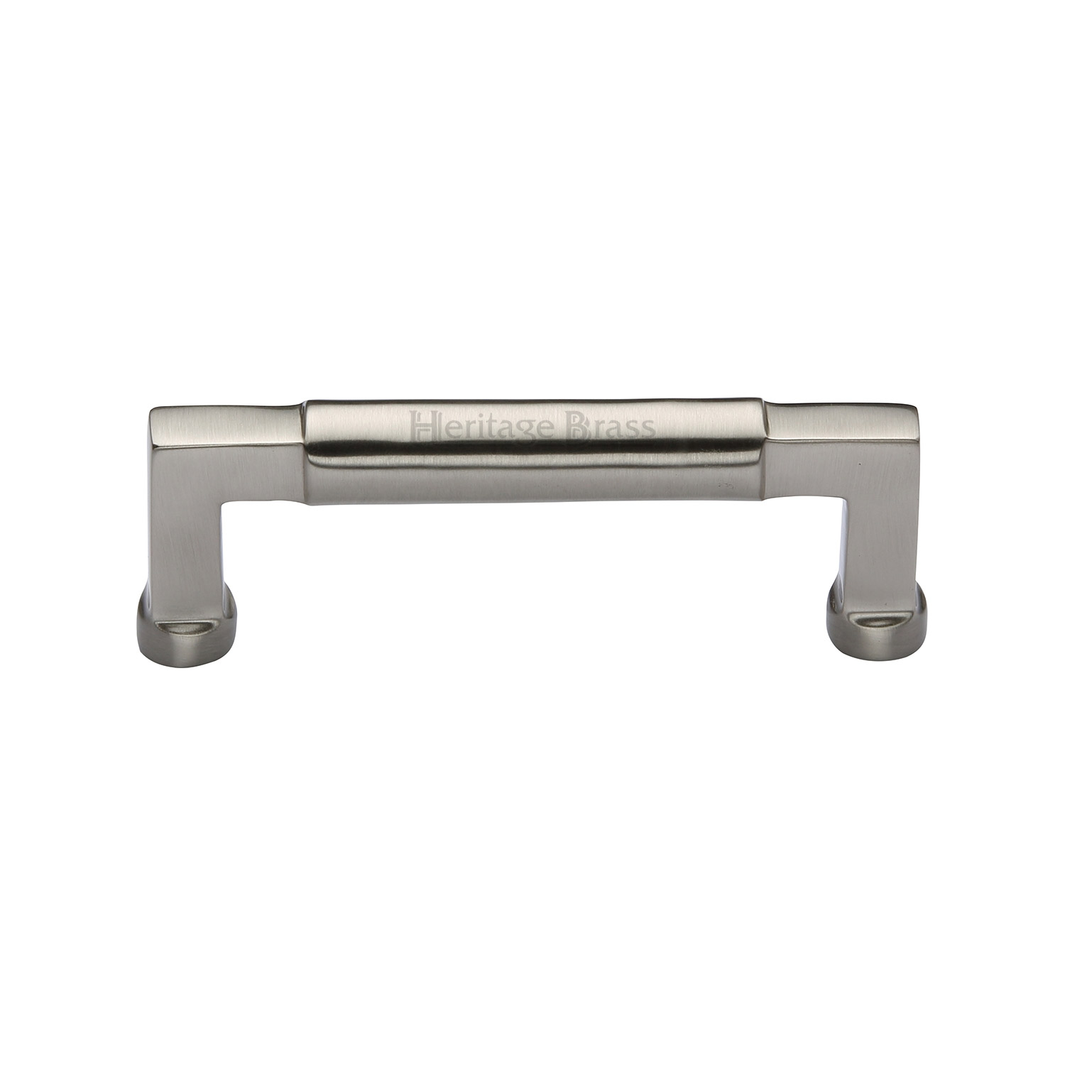 Heritage Brass Cabinet Pull Bauhaus Design 203mm c/c