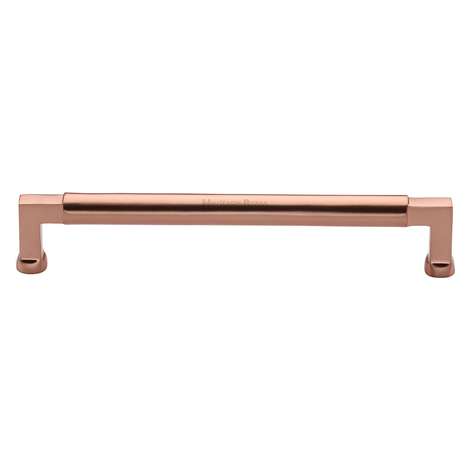 Heritage Brass Cabinet Pull Bauhaus Design 203mm c/c