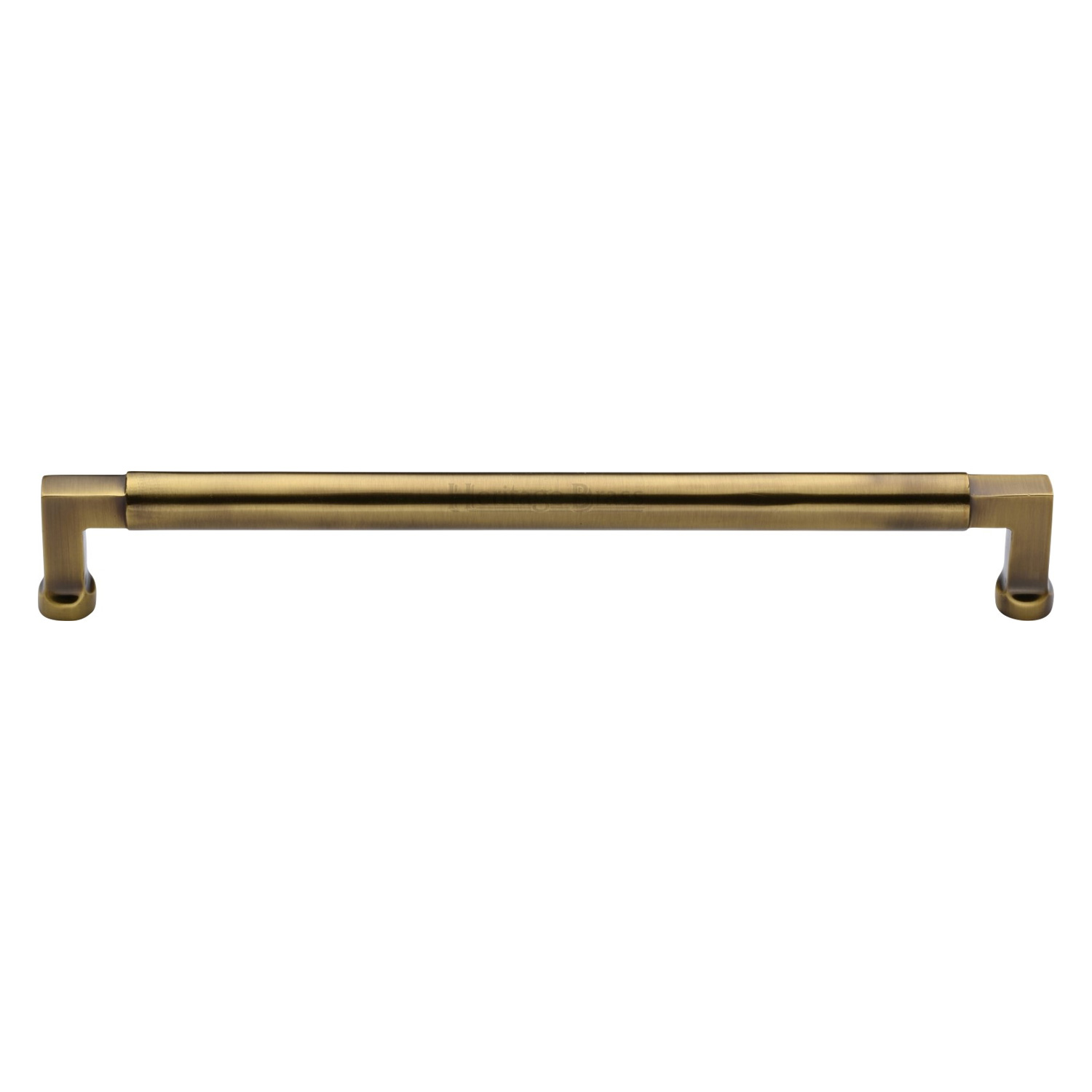 Heritage Brass Cabinet Pull Bauhaus Design 254mm c/c