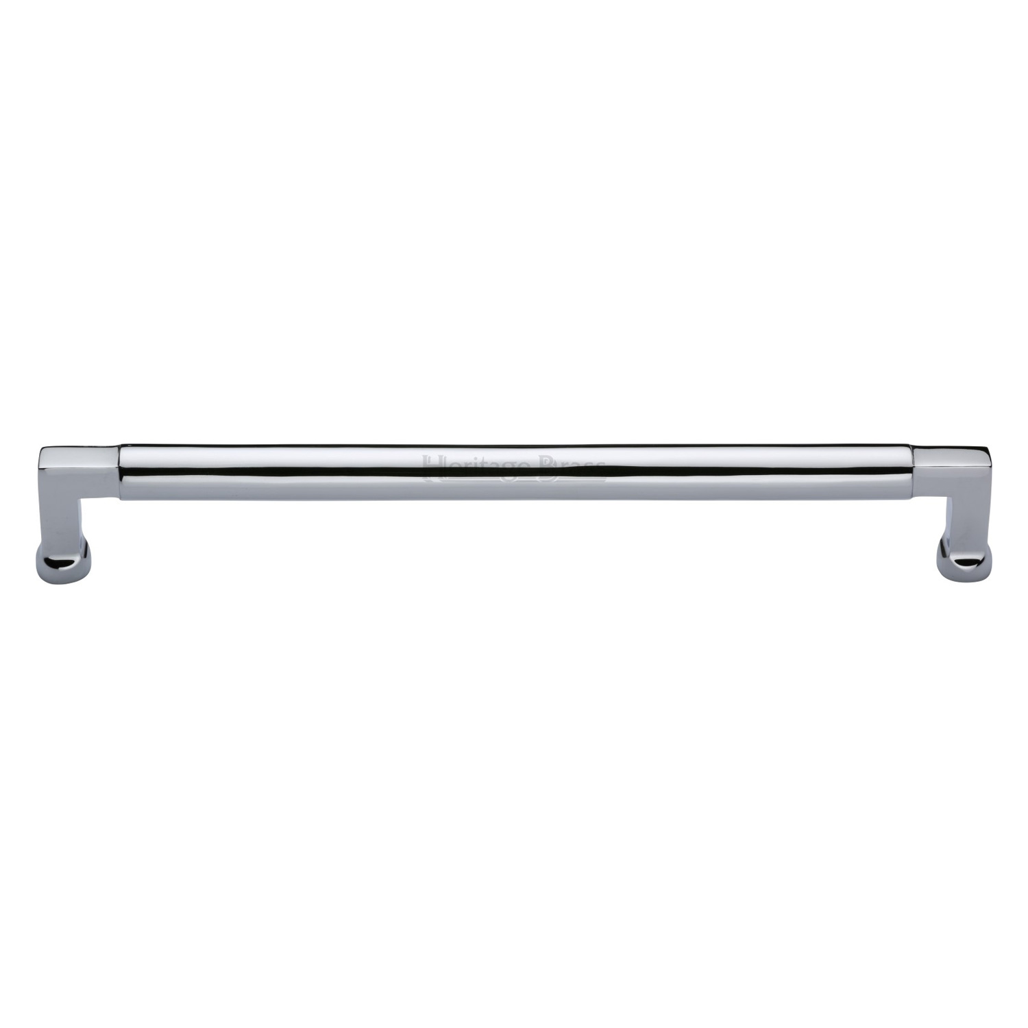 Heritage Brass Cabinet Pull Bauhaus Design 254mm c/c